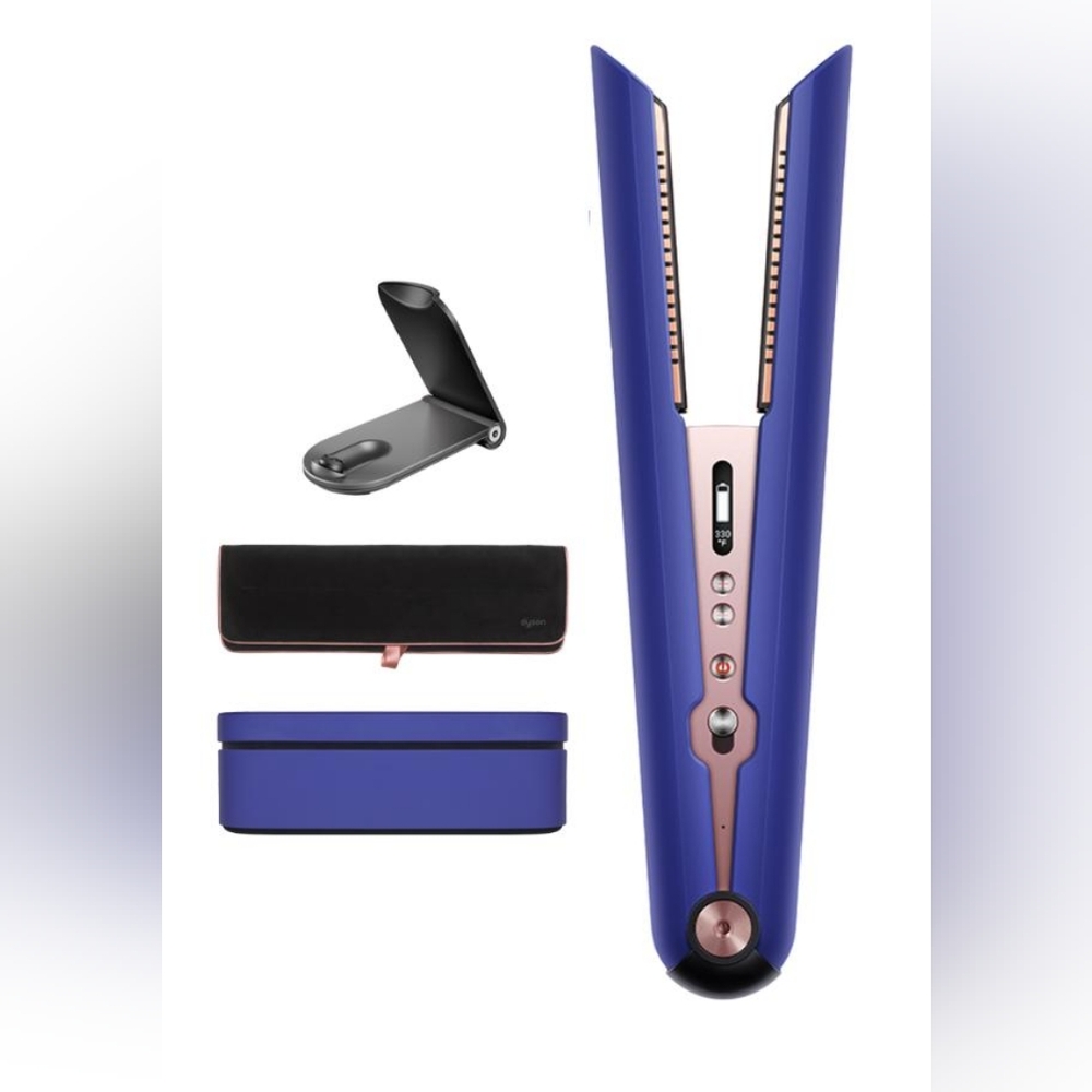 Dyson Corrale Purple Hair Straightener with Accessories